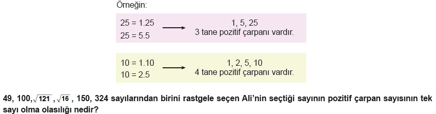 LGS Örnek Sorular Matematik Haziran