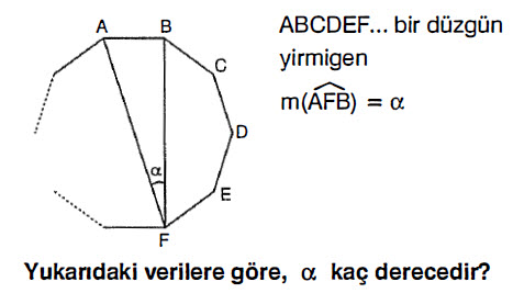 Çokgenler Soru