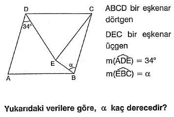 Eşkenar Dörtgen Soru 1