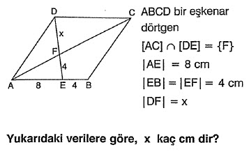 Eşkenar Dörtgen Soru 7