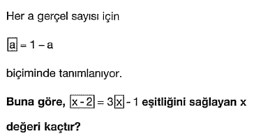 Matematik Denklem Çözme Soru Çöz