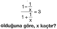 Matematik Denklem Çözme Soru Çöz 4