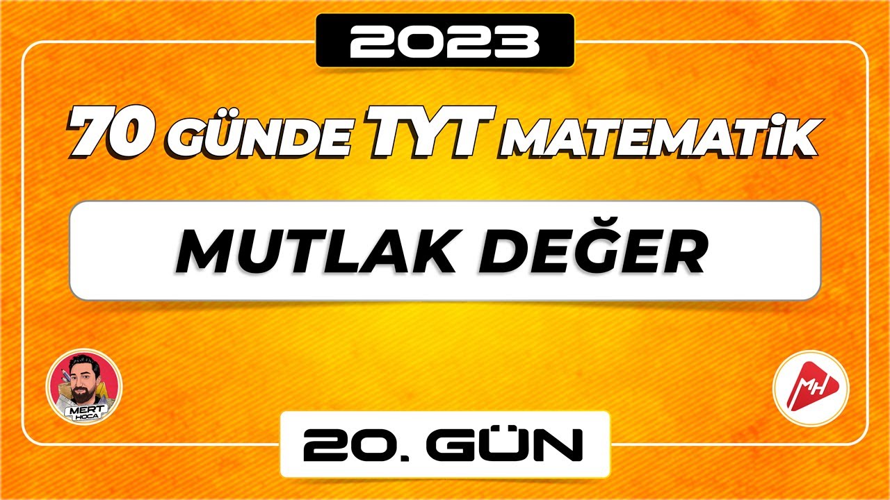 Mutlak Değer | TYT Matematik | 20.Gün | Video – Eğitim Sayfam