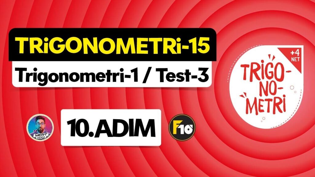 Trigonometri – 15 | Trigonometri-1 Test-3 | ▷ Video