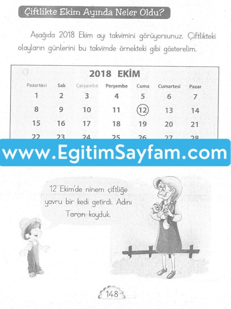 1. Sınıf MHG Yayınları Matematik Ders Kitabı Sayfa 148 Cevabı