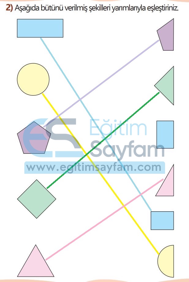 1. Sınıf Matematik Meb Yayınları Çalışma Kitabı Cevapları Sayfa 105