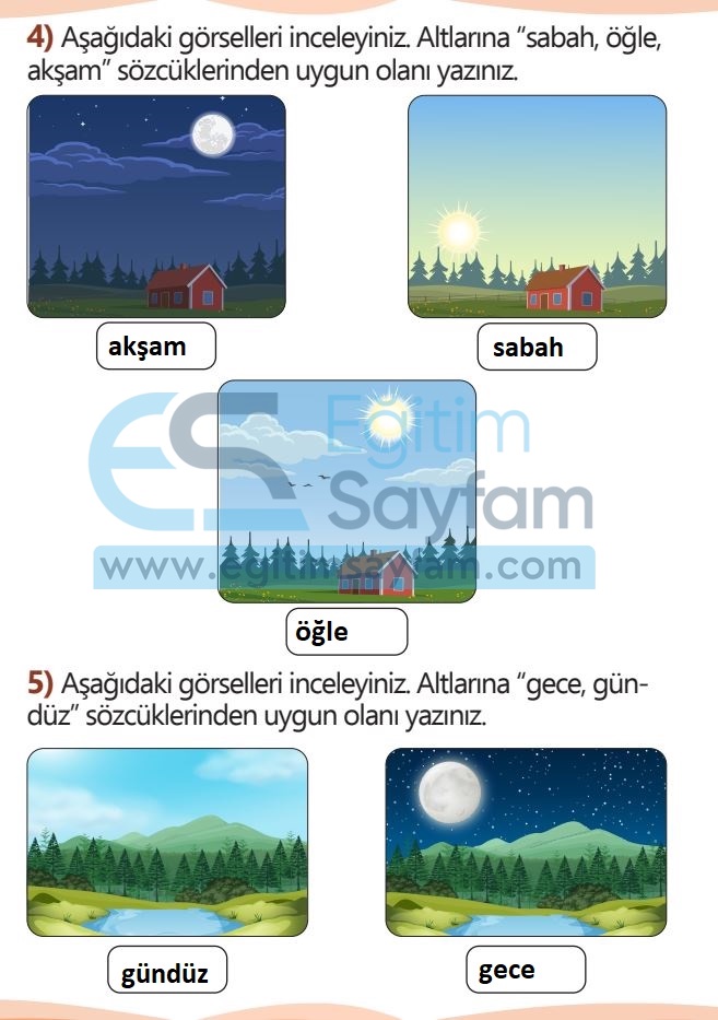 1. Sınıf Matematik Meb Yayınları Çalışma Kitabı Cevapları Sayfa 114