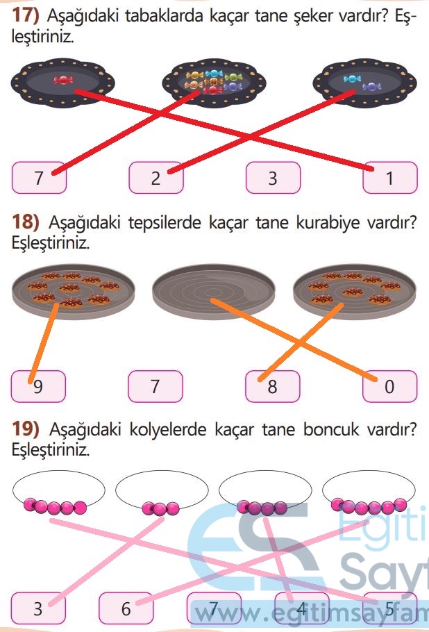 1. Sınıf Matematik Meb Yayınları Çalışma Kitabı Cevapları Sayfa 42