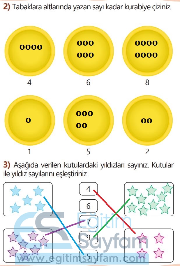 1. Sınıf Matematik Meb Yayınları Çalışma Kitabı Cevapları Sayfa 45