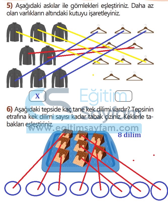 1. Sınıf Matematik Meb Yayınları Çalışma Kitabı Cevapları Sayfa 57