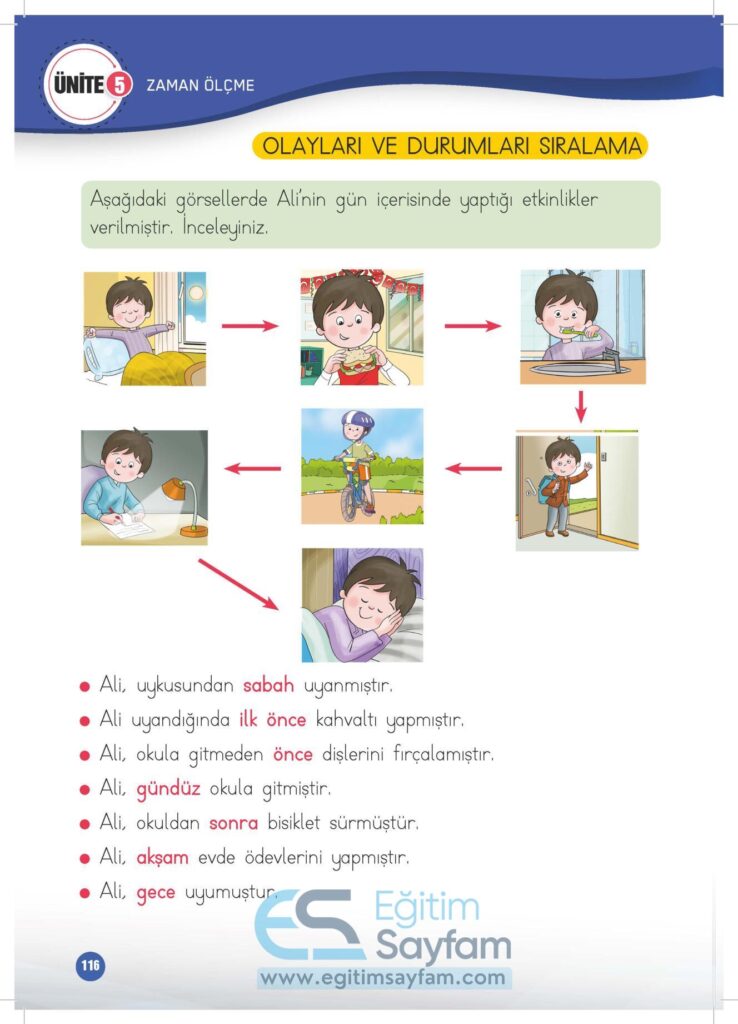 1. Sınıf Matematik Çalışma Kitabı Cevapları Meb Yayınları Sayfa 116