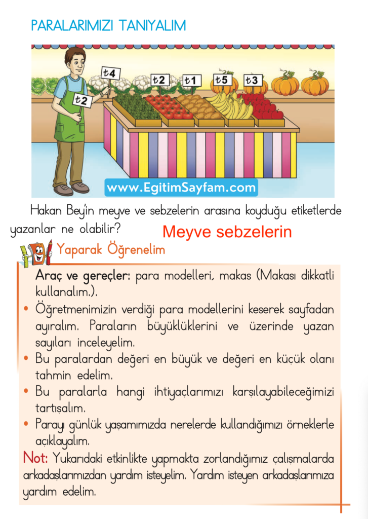 1. Sınıf Matematik Açılım Yayınları Ders Kitabı Cevapları Sayfa 106