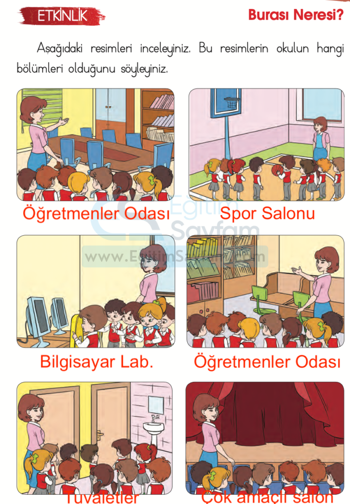 1. Sınıf Hayat Bilgisi Ders Kitabı Cevapları İhsan Yayıncılık Sayfa 37