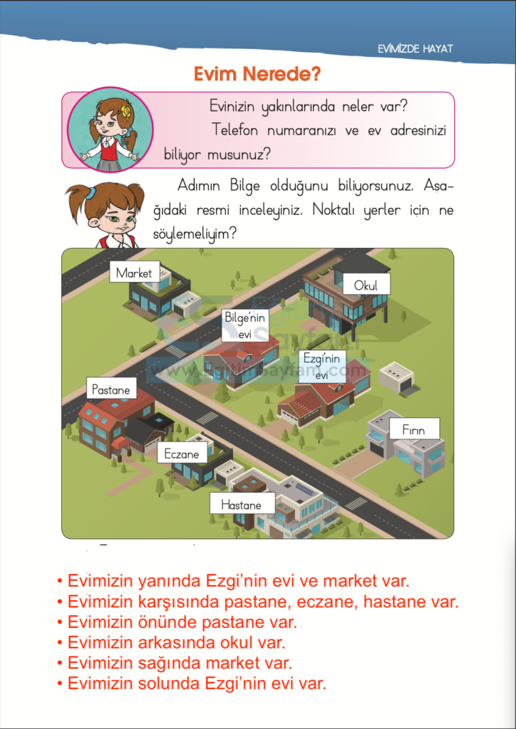 1. Sınıf Hayat Bilgisi Ders Kitabı Cevapları İhsan Yayıncılık Sayfa 73