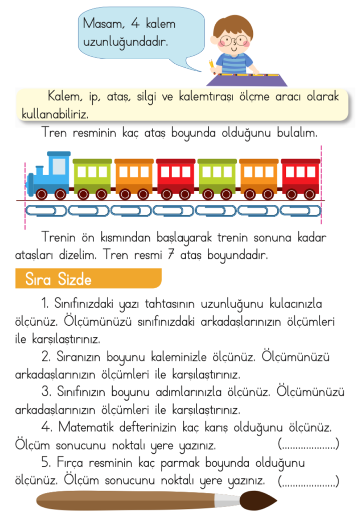 1. Sınıf Matematik Ders Kitabı Cevapları Dizin Yayıncılık Sayfa 190