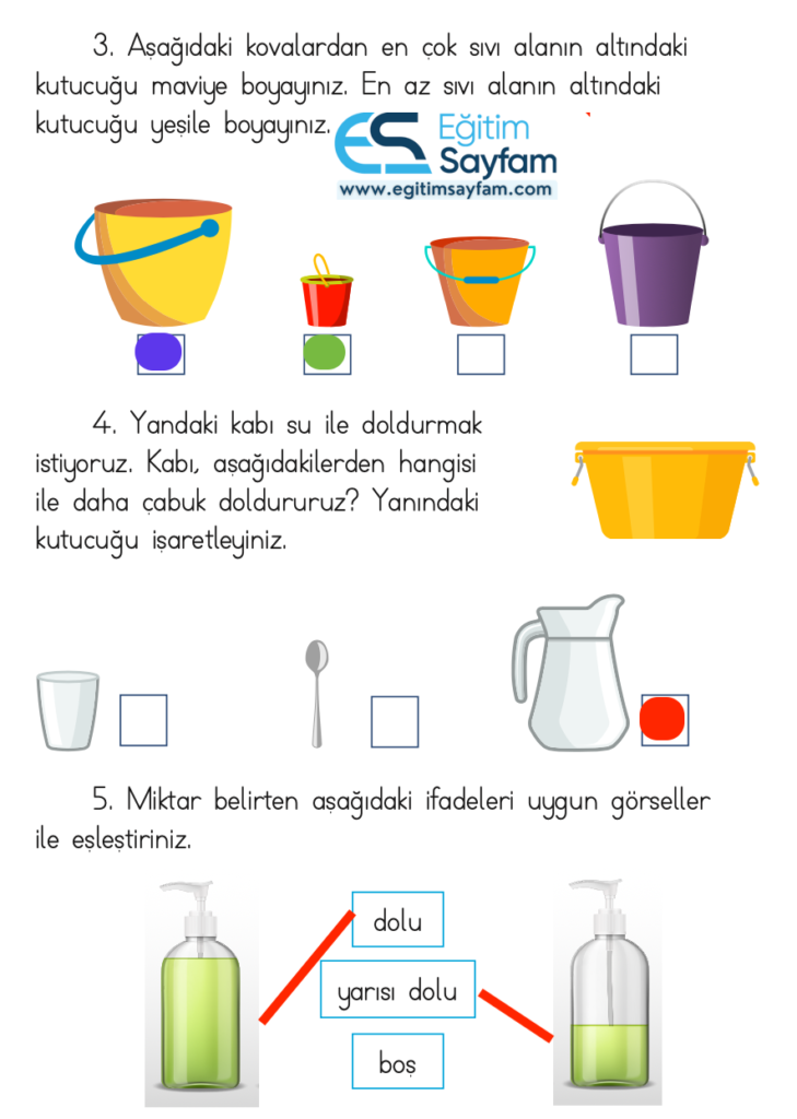 1. Sınıf Matematik Ders Kitabı Cevapları Dizin Yayıncılık Sayfa 199