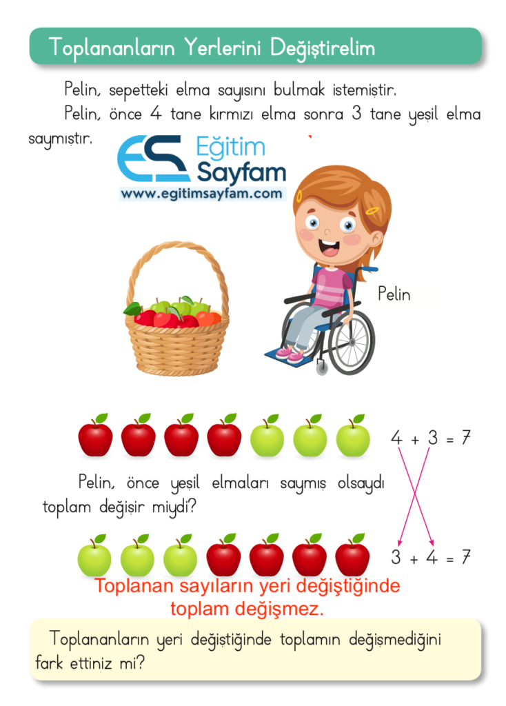 1. Sınıf Matematik Ders Kitabı Cevapları Dizin Yayıncılık Sayfa 92