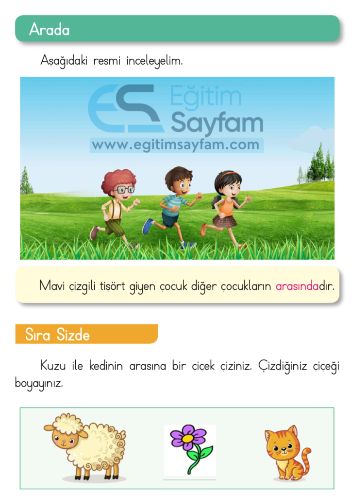 1. Sınıf Matematik Ders Kitabı Cevapları Dizin Yayıncılık Sayfa 15