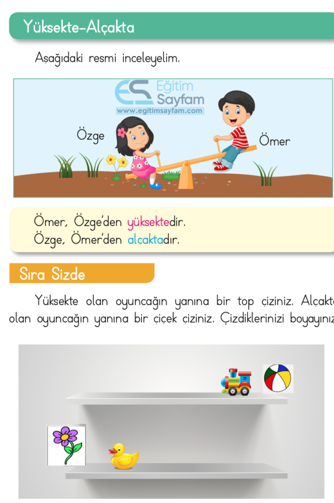 1. Sınıf Matematik Ders Kitabı Cevapları Dizin Yayıncılık Sayfa 17