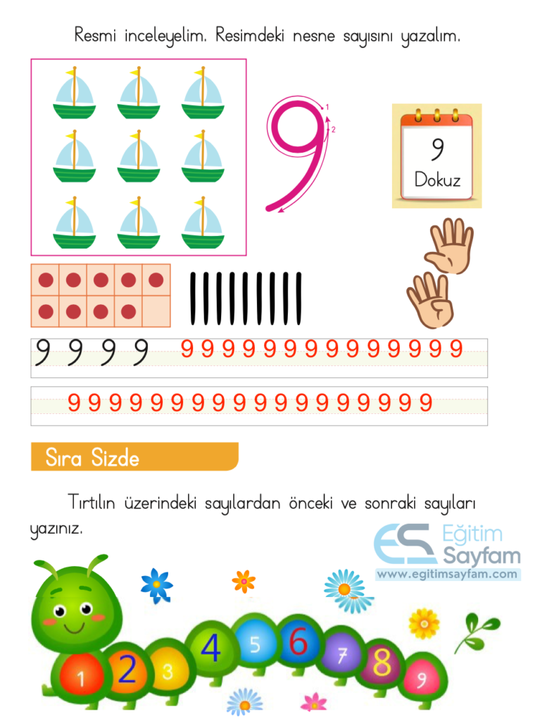 1. Sınıf Matematik Ders Kitabı Cevapları Dizin Yayıncılık Sayfa 37