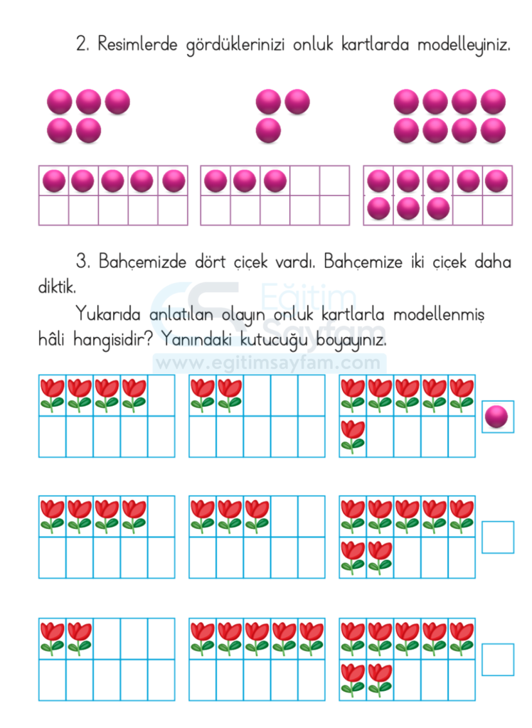 1. Sınıf Matematik Ders Kitabı Cevapları Dizin Yayıncılık Sayfa 76