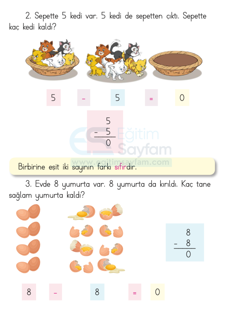 1. Sınıf Matematik Ders Kitabı Cevapları Dizin Yayıncılık Sayfa 101