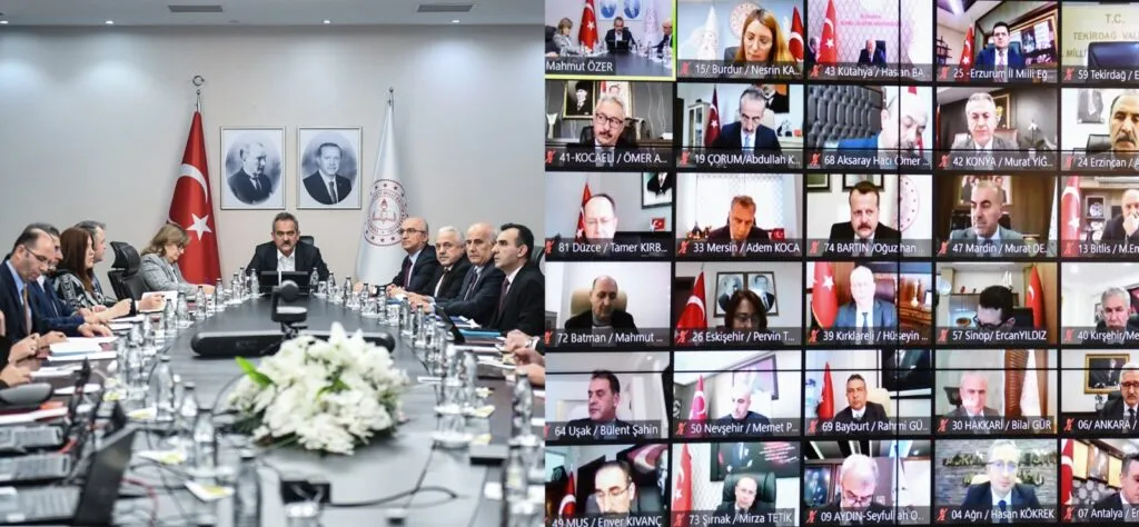 Bakan Özer, 71 ilin milli eğitim müdürüyle toplantı yaptı